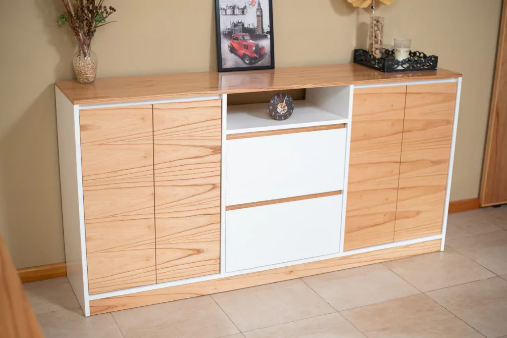 Bahiut /vajillero - Línea Visby - 180x90x36 - Mdf Laqueado - Imagen 6