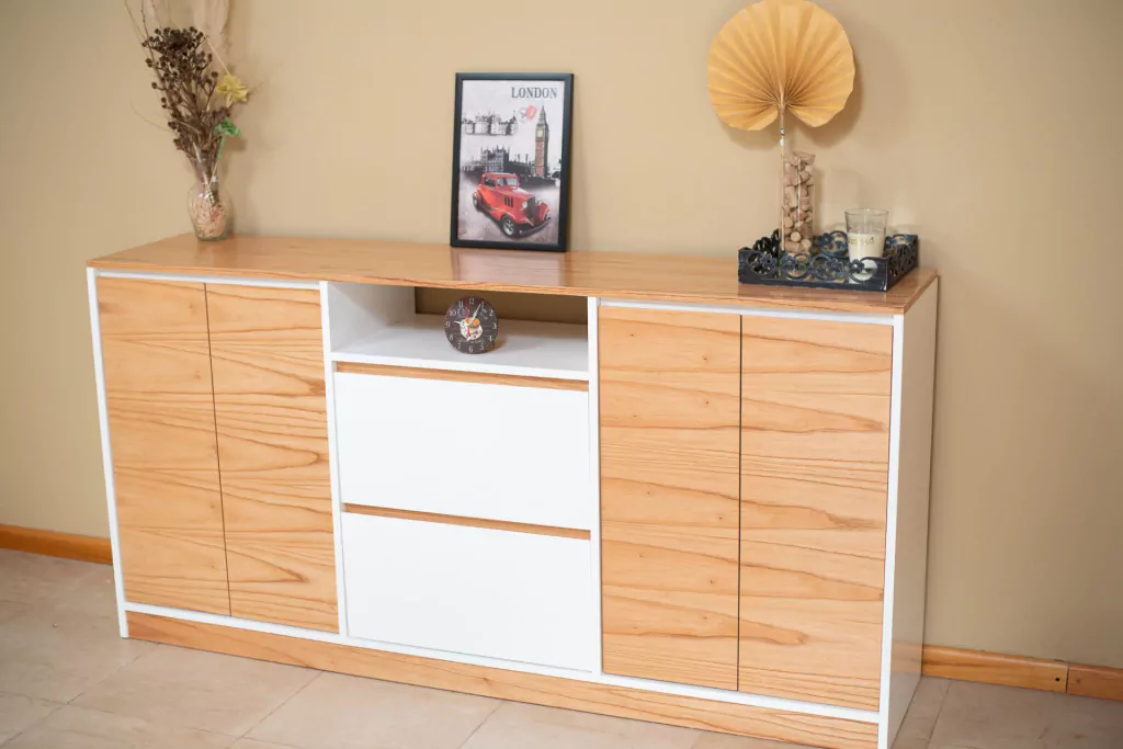 Bahiut /vajillero - Línea Visby - 180x90x36 - Mdf Laqueado - Imagen 7