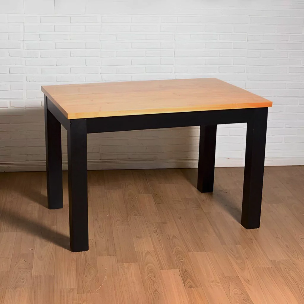 Mesa OSLO Enchapada en paraíso y melamina -180x80cm - Imagen 2